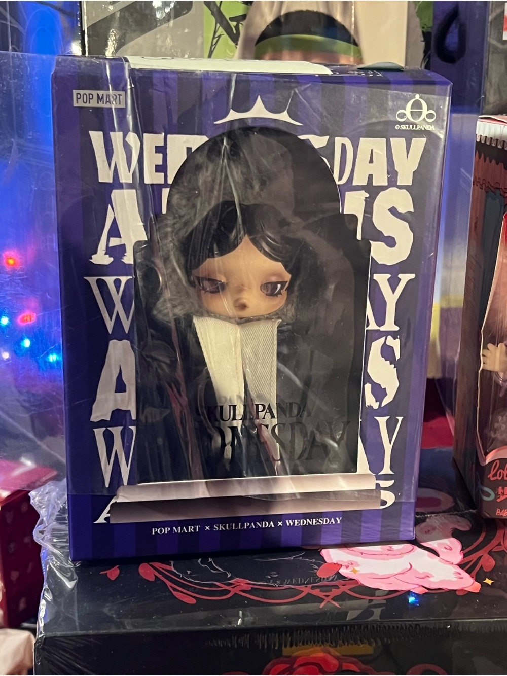 POPMART Wednesday Addams Skullpanda (Nevermore) brand new in box
